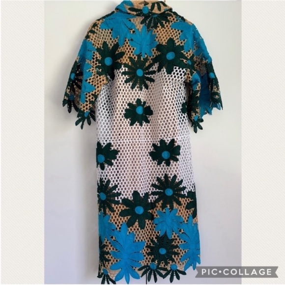 :Price Firm: Anthropologie Eva Franco Gaia Dress in Petal Republic - Picture 3 of 15